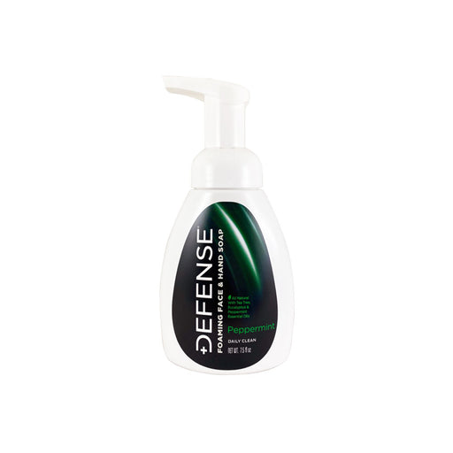 Defense Soap Peppermint Foaming Face and Hand Soap
