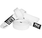 Fuji Premium Pearl Weave BJJ Belt White
