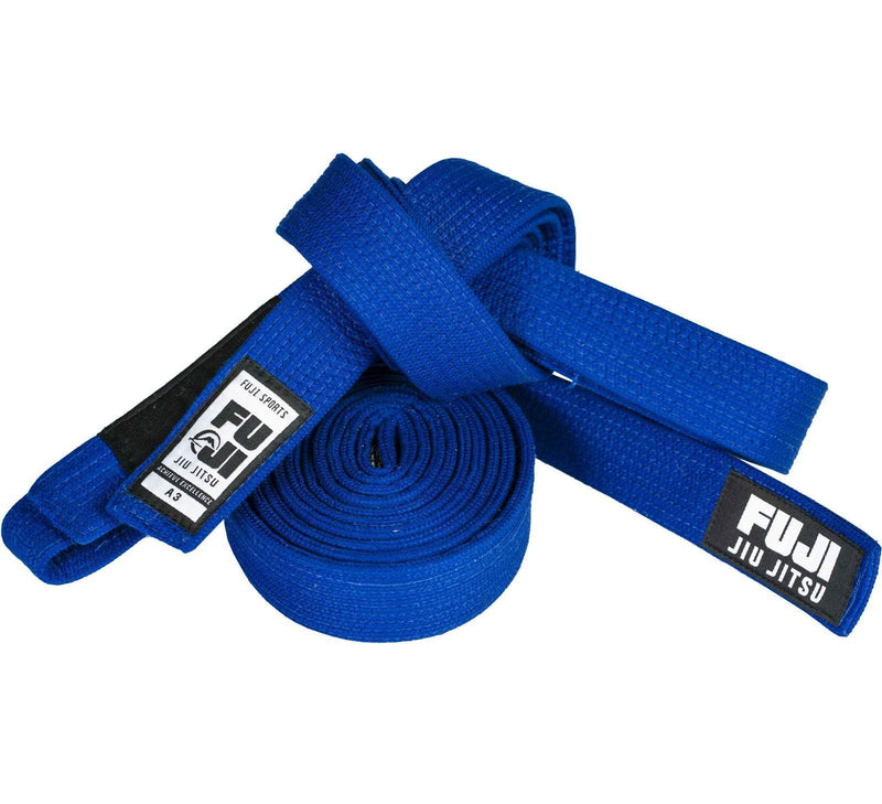 Fuji Premium Pearl Weave BJJ Belt Blue