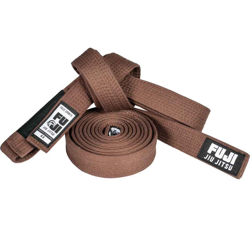 Fuji Premium Pearl Weave BJJ Belt Brown