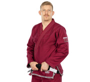 Fuji Suparaito BJJ Gi - Burgundy Burgundy