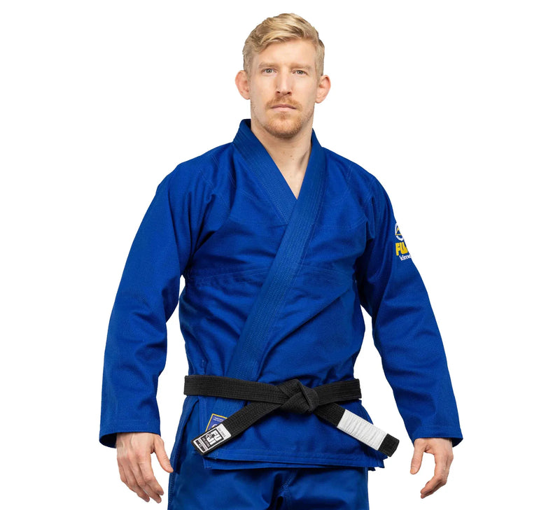 Fuji Lightweight BJJ Gi A1 Blue & Yellow