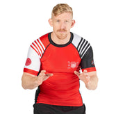 Fuji Sports Lockdown Rashguard Black & Red