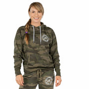 Fuji Forest Camo Womens Hoodie