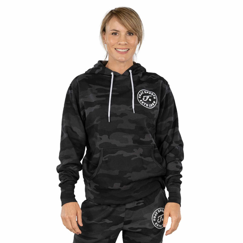 Fuji Camo Womens Hoodie XL