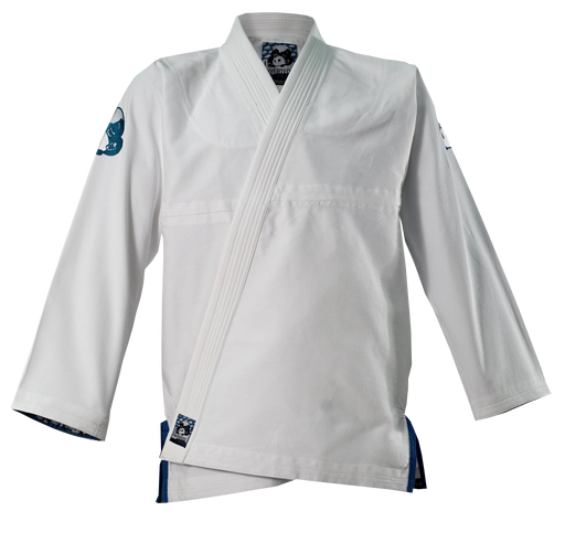 Inverted Gear Light Pearl Weave BJJ A5 White