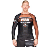 Fuji Freestyle 2.0 IBJJF Ranked Rashguard Long Sleeve Brown