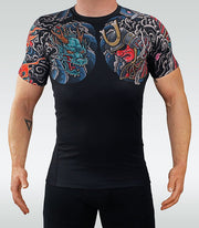 Ground Game Bushido 3.0 Rashguard Short Sleeve