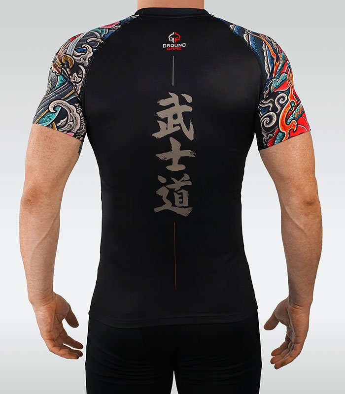 Ground Game Bushido 3.0 Rashguard Short Sleeve