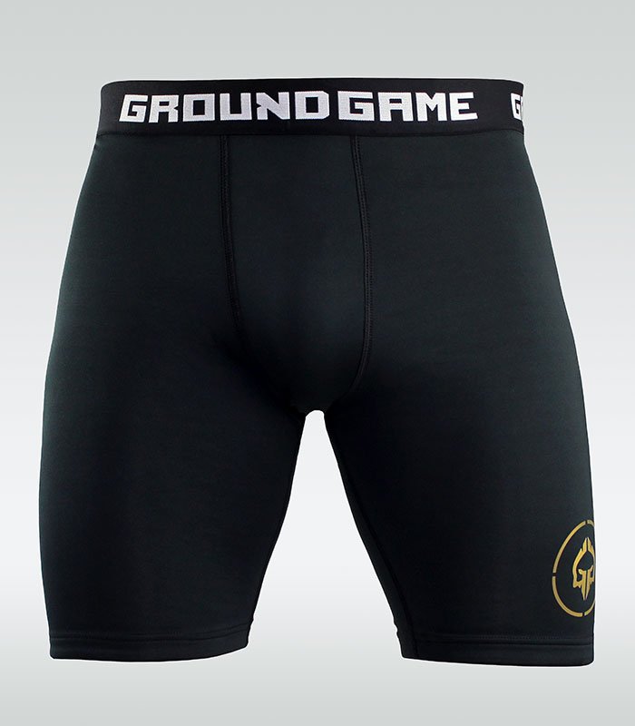 Ground Game Athletic Gold Vale Tudo Shorts XXL