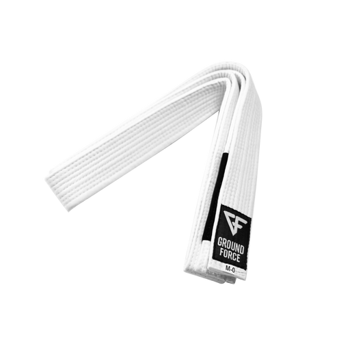 Ground Force Kids BJJ Belt White