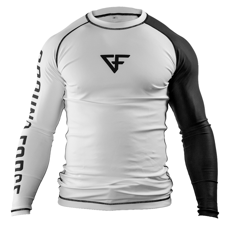 Ground Force Rank Rashguard Long Sleeve Black