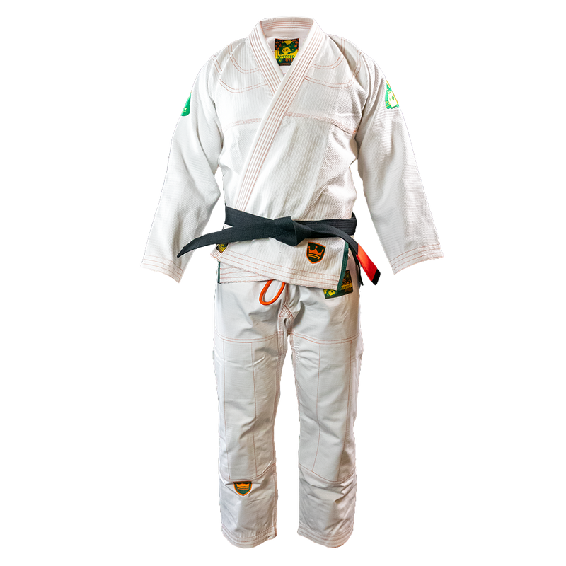 Inverted Gear 2019 Gold Weave Gi A2H White
