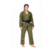 Fuji Suparaito Women's BJJ Gi Olive Green