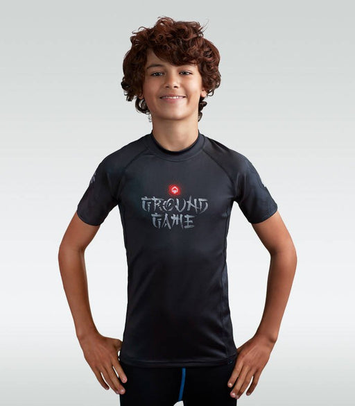 Ground Game Samurai 2.0 Kids Rashguard Short Sleeve