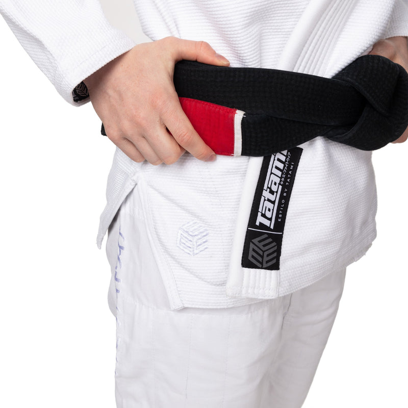 Tatami Ladies Estilo Black Label - White on White