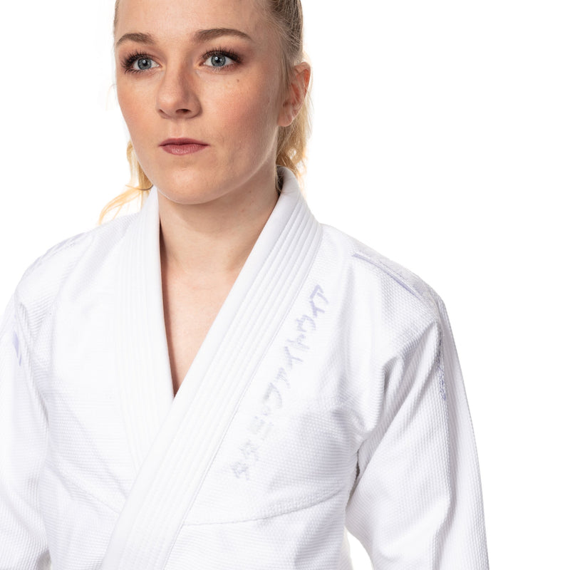 Tatami Ladies Estilo Black Label - White on White