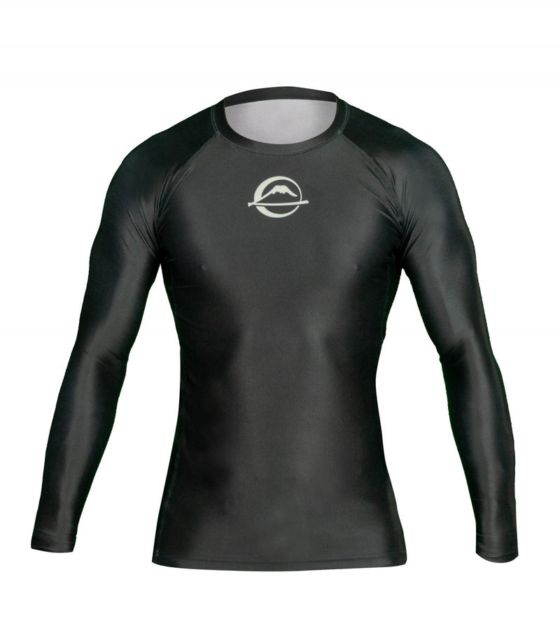 FUJI Baseline Ranked Rashguard Long Sleeve Black