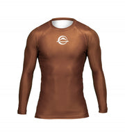 FUJI Baseline Ranked Rashguard Long Sleeve Brown