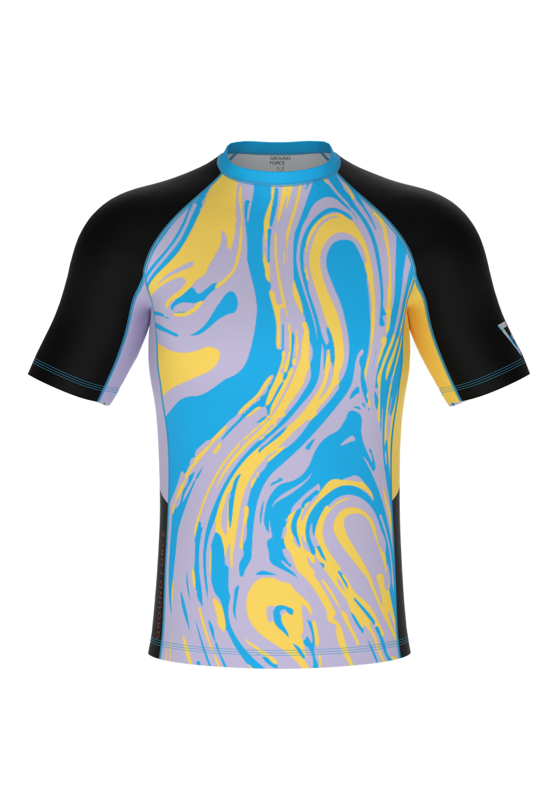 Ground Force Bubble Gum Rashguard XXL
