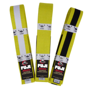 Fuji BJJ Kids Belt Yellow & White