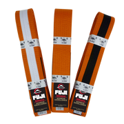 Fuji BJJ Kids Belt Orange & Black