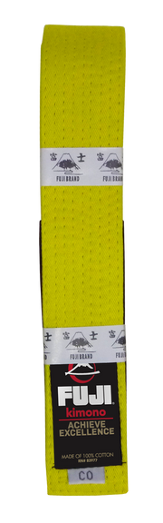 Fuji BJJ Kids Belt Yellow