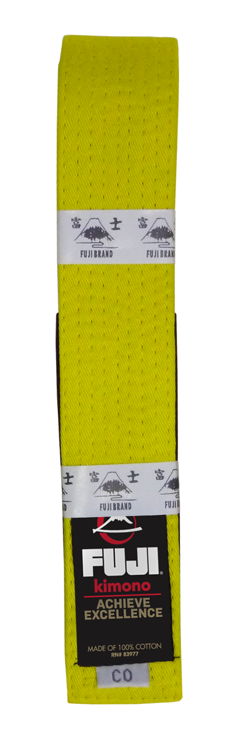 Fuji BJJ Kids Belt Yellow