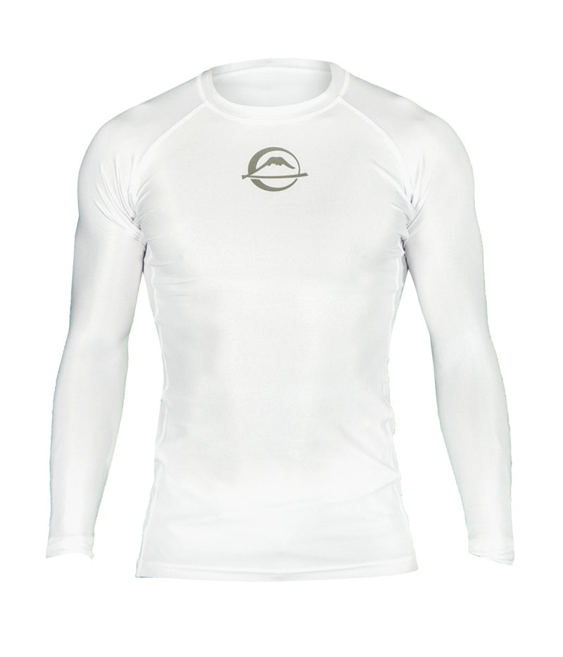 FUJI Baseline Ranked Rashguard Long Sleeve White